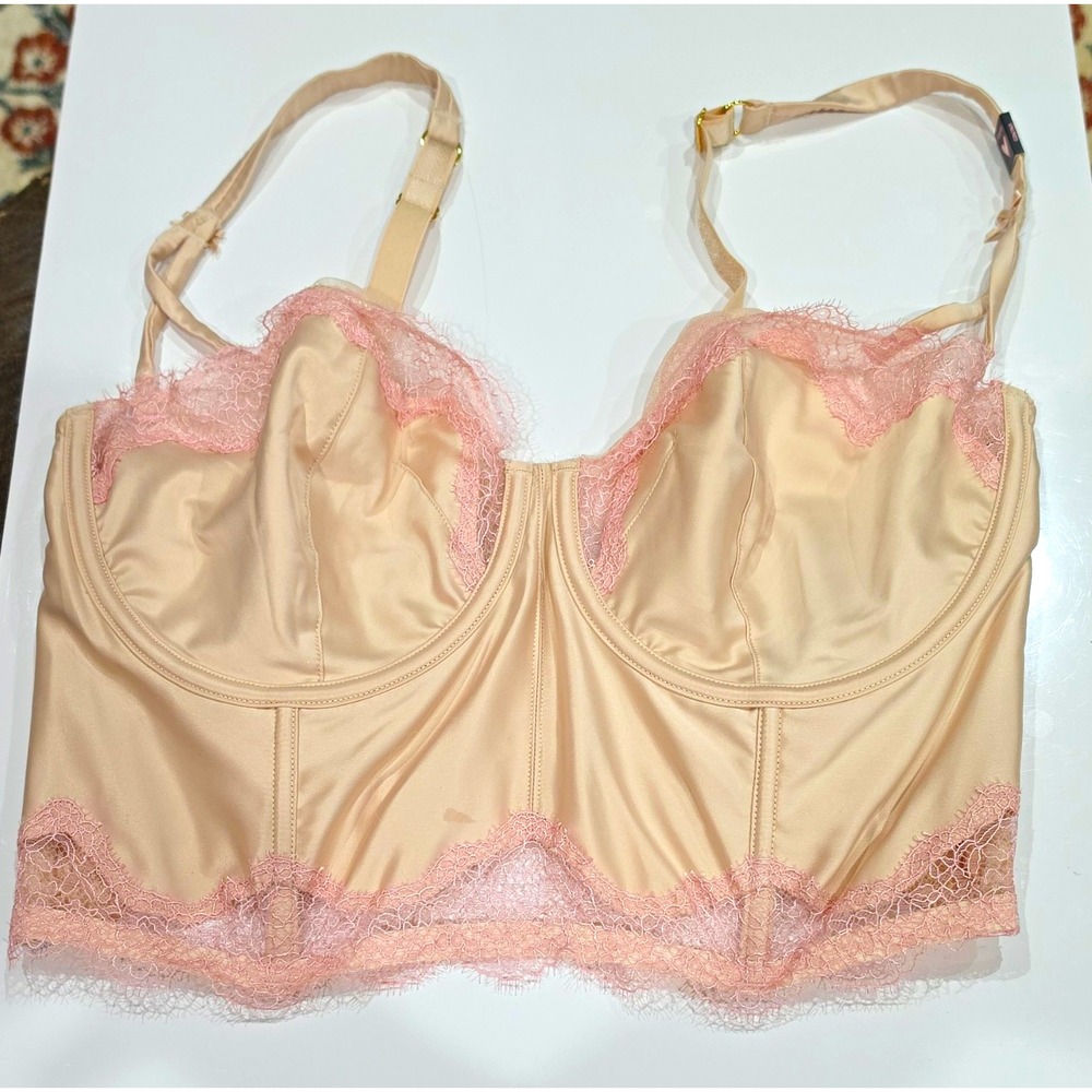 Victoria's Secret Dream Angels Unlined Balconette Long Lined Size 36DD New